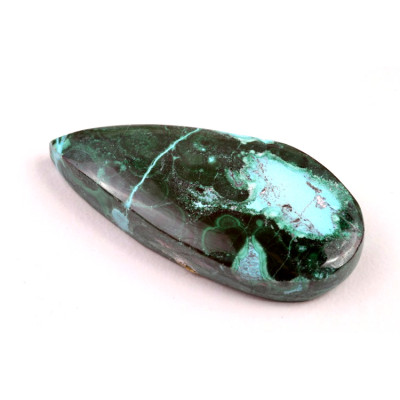 Kabošon Malachite Chrysocolla č.304 (38x18x7mm)