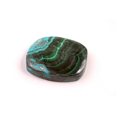Kabošon Malachite Chrysocolla č.4152 (23x18x5mm)