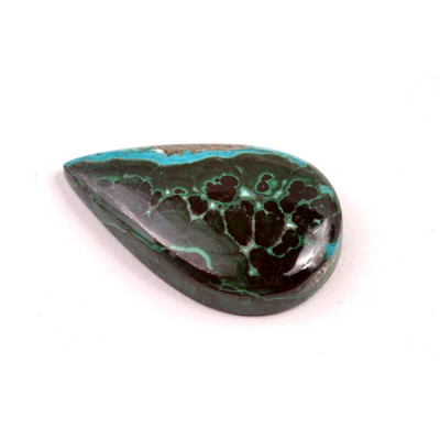 Kabošon Malachite Chrysocolla č.7290 (30x19x6mm)