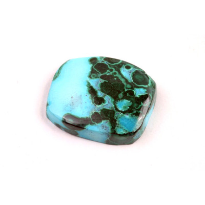 Kabošon Malachite Chrysocolla č.7308 (23x20x5mm)