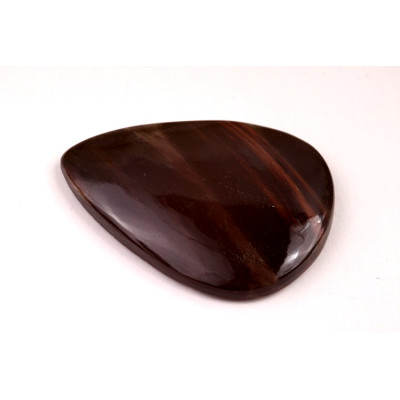 Kabošon Midnight Lace Obsidian č.3279 (36x27x5mm)