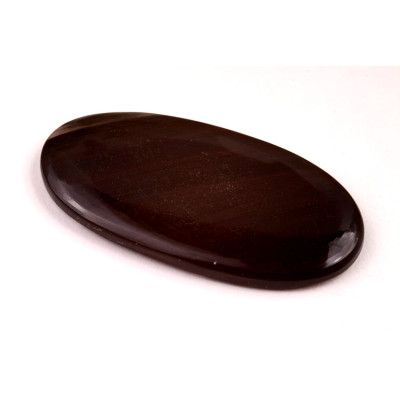 Kabošon Midnight Lace Obsidian č.3290 (44x22x4mm)