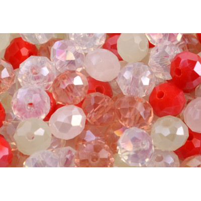 Korálky broušené rondelky 6334 (8x6mm)