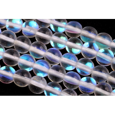 Minerál Syntetický Měsíční kámen č.377 (6mm)