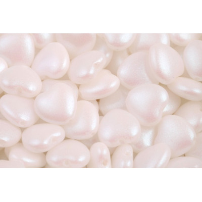 Korálky srdíčka č.6345 (8x8mm)