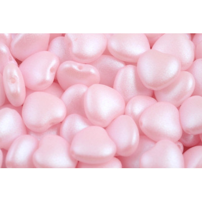 Korálky srdíčka č.6348 (8x8mm)