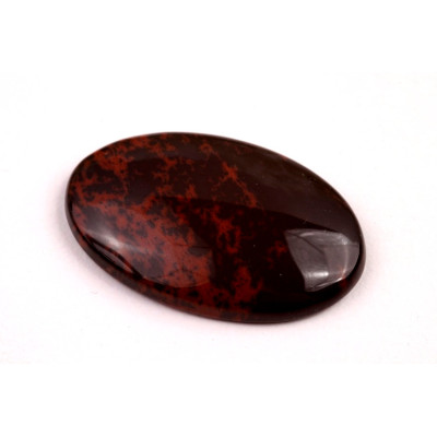 Kabošon Red Obsidián č.8761 (32x21x5mm)