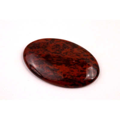 Kabošon Red Obsidián č.8762 (30x20x4mm)