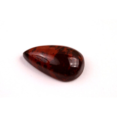 Kabošon Red Obsidián č.8768 (25x13x8mm)