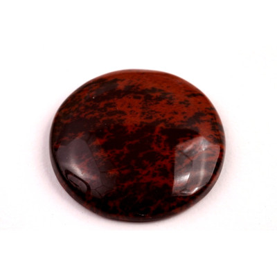 Kabošon Red Obsidián č.8771 (29x6mm)