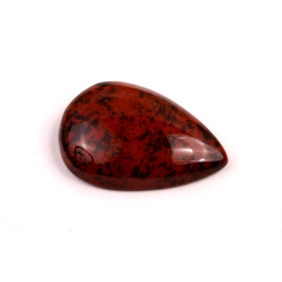 Kabošon Red Obsidián č.8775 (28x19x6mm)