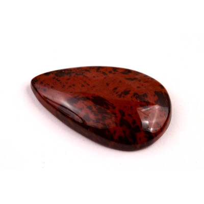 Kabošon Red Obsidián č.8777 (33x19x6mm)