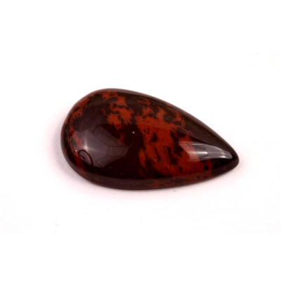 Kabošon Red Obsidián č.8778 (29x18x6mm)