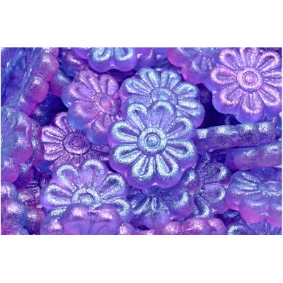 Korálky květ kopretiny 6384 (18x18 mm)