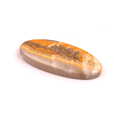 Kabošon Bumblebee Jasper č.8789 (38x15x5mm)