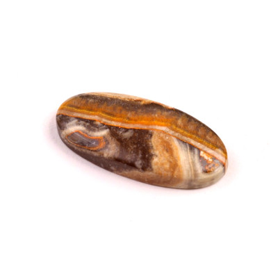 Kabošon Bumblebee Jasper č.8790 (33x16x5mm)