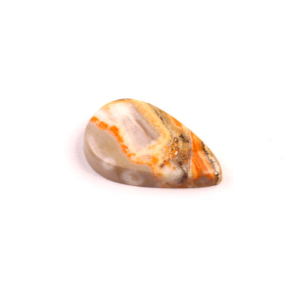 Kabošon Bumblebee Jasper č.8797 (26x16x5mm)