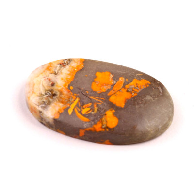 Kabošon Bumblebee Jasper č.8801 (39x23x6mm)