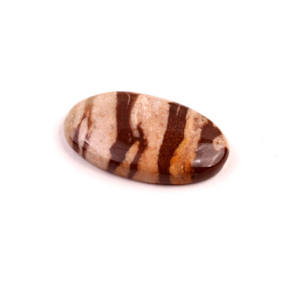 Kabošon Cappuccino Jaspis č.8807 (30x17x5mm)