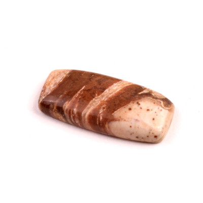 Kabošon Cappuccino Jaspis č.8812 (33x15x6mm)