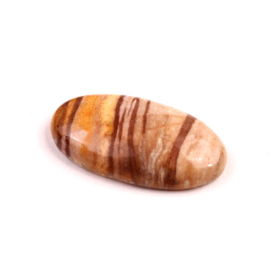 Kabošon Cappuccino Jaspis č.8819 (32x17x6mm)