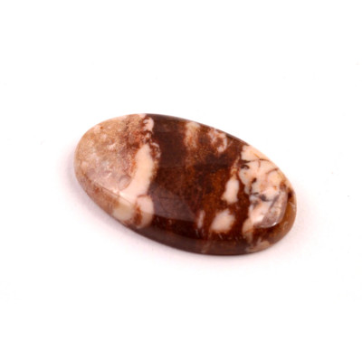 Kabošon Cappuccino Jaspis č.8821 (32x19x6mm)