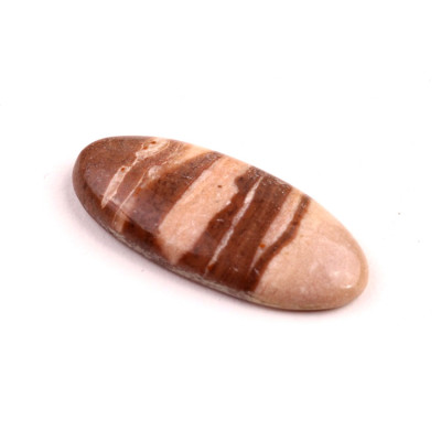 Kabošon Cappuccino Jaspis č.8824 (36x16x6mm)