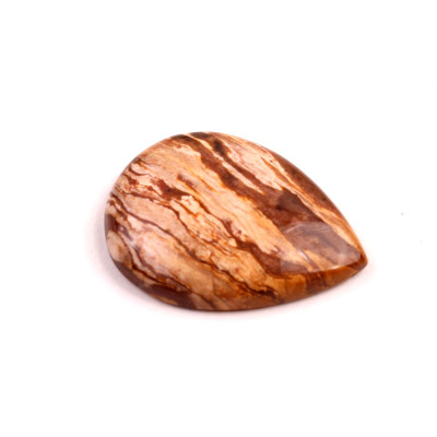 Kabošon Cappuccino Jaspis č.8825 (30x23x6mm)