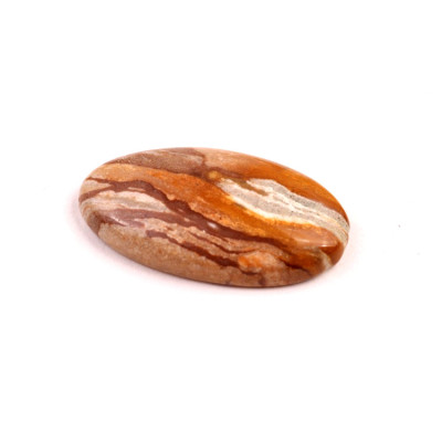 Kabošon Cappuccino Jaspis č.8830 (31x17x6mm)