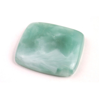 Kabošon Pectolite (zelený Larimar) č.3611 (30x26x7mm)
