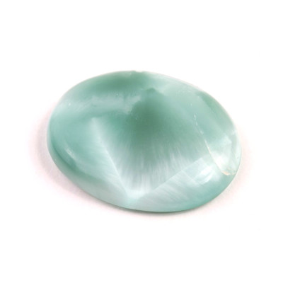 Kabošon Pectolite (zelený Larimar) č.3613 (32x26x6mm)