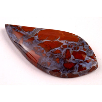 Kabošon Brecciated Jasper č.8833 (44x21x6mm)