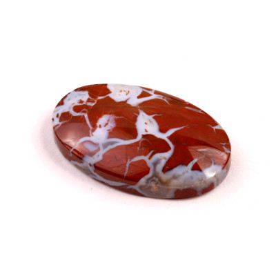 Kabošon Brecciated Jasper č.8835 (33x20x7mm)