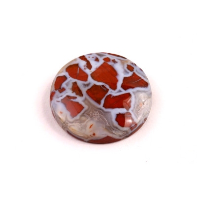 Kabošon Brecciated Jasper č.8836 (25x6mm)