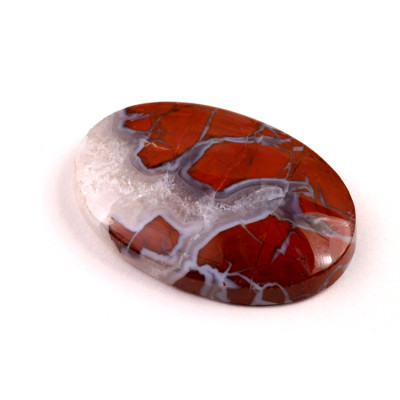 Kabošon Brecciated Jasper č.8837 (36x25x7mm)