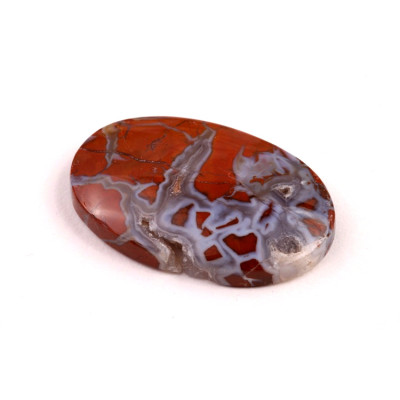 Kabošon Brecciated Jasper č.8840 (33x21x6mm)
