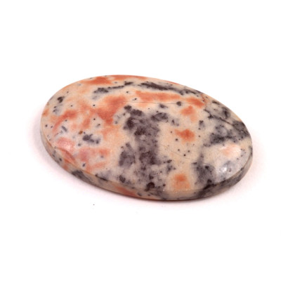 Kabošon Pink Dendrite Jasper č.8852 (37x24x6mm)