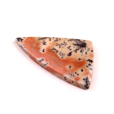 Kabošon Pink Dendrite Jasper č.8855 (40x22x5mm)