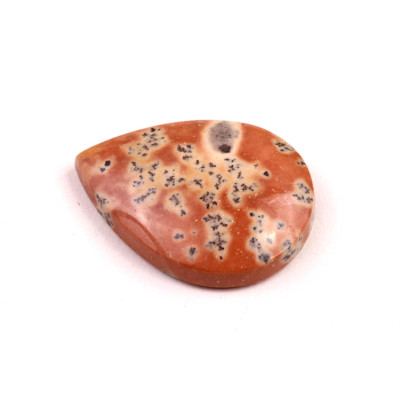 Kabošon Pink Dendrite Jasper č.8856 (30x23x6mm)