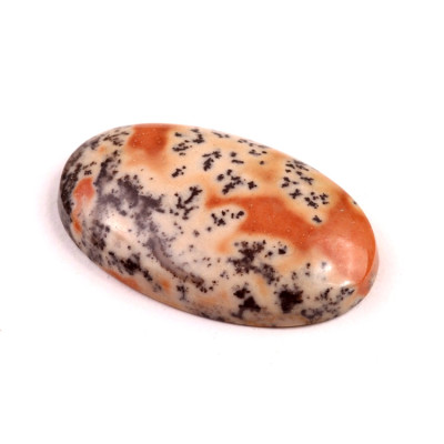 Kabošon Pink Dendrite Jasper č.8859 (37x22x7mm)