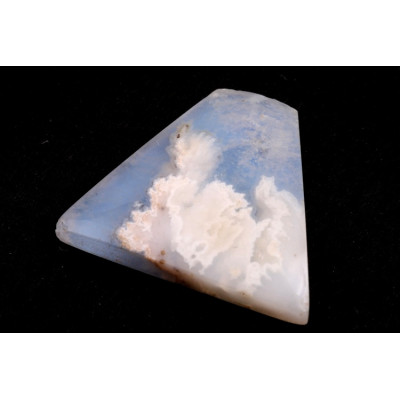 Kabošon Plume Achát Doublet č.8864 (28x32x5mm)