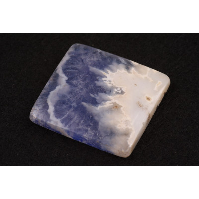 Kabošon Plume Achát Doublet č.8868 (28x28x6mm)