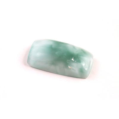 Kabošon Pectolite (zelený Larimar) č.3617 (25x12x7mm)