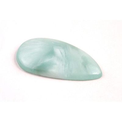 Kabošon Pectolite (zelený Larimar) č.3618 (34x17x5mm)