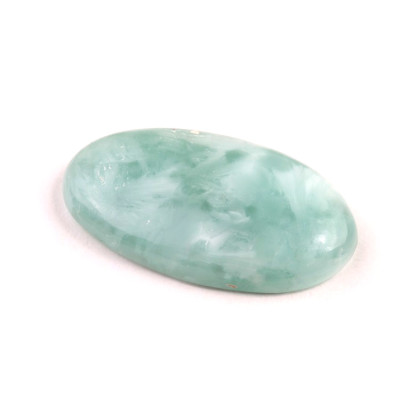 Kabošon Pectolite (zelený Larimar) č.3623 (35x20x7mm)