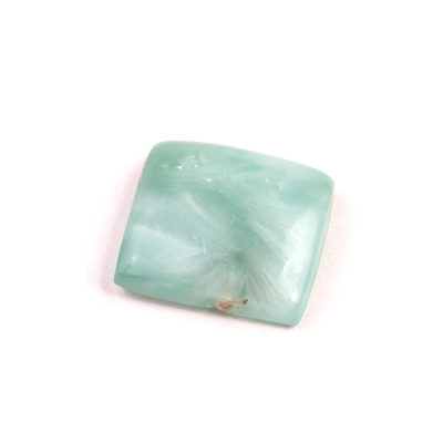 Kabošon Pectolite (zelený Larimar) č.3627 (21x19x6mm)