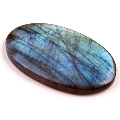 Kabošon Labradorite č.1590 (56x33x7mm)