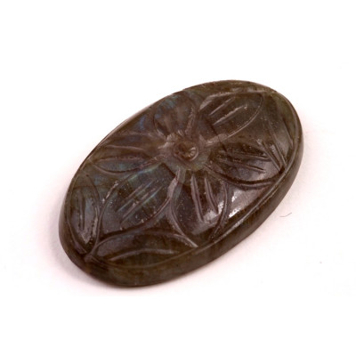 Kabošon Labradorite č.4756 (43x27x8mm)