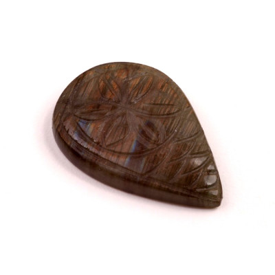 Kabošon Labradorite č.4760 (39x26x7mm)