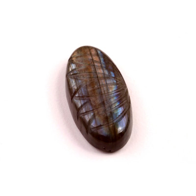 Kabošon Labradorite č.4761 (33x16x8mm)